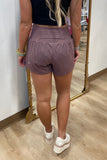 Halara Super High Waisted Yoga Short Brown