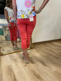 Charlie B Snap Cuff Pant Fiesta