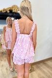 Sweet Pink 2 Piece Short Set