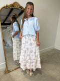 Garden Morning Midi Skirt