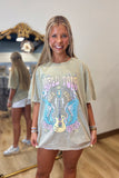 World Tour Rock '&' Roll Graphic Tee Mocha