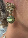 Jade Drop Earring