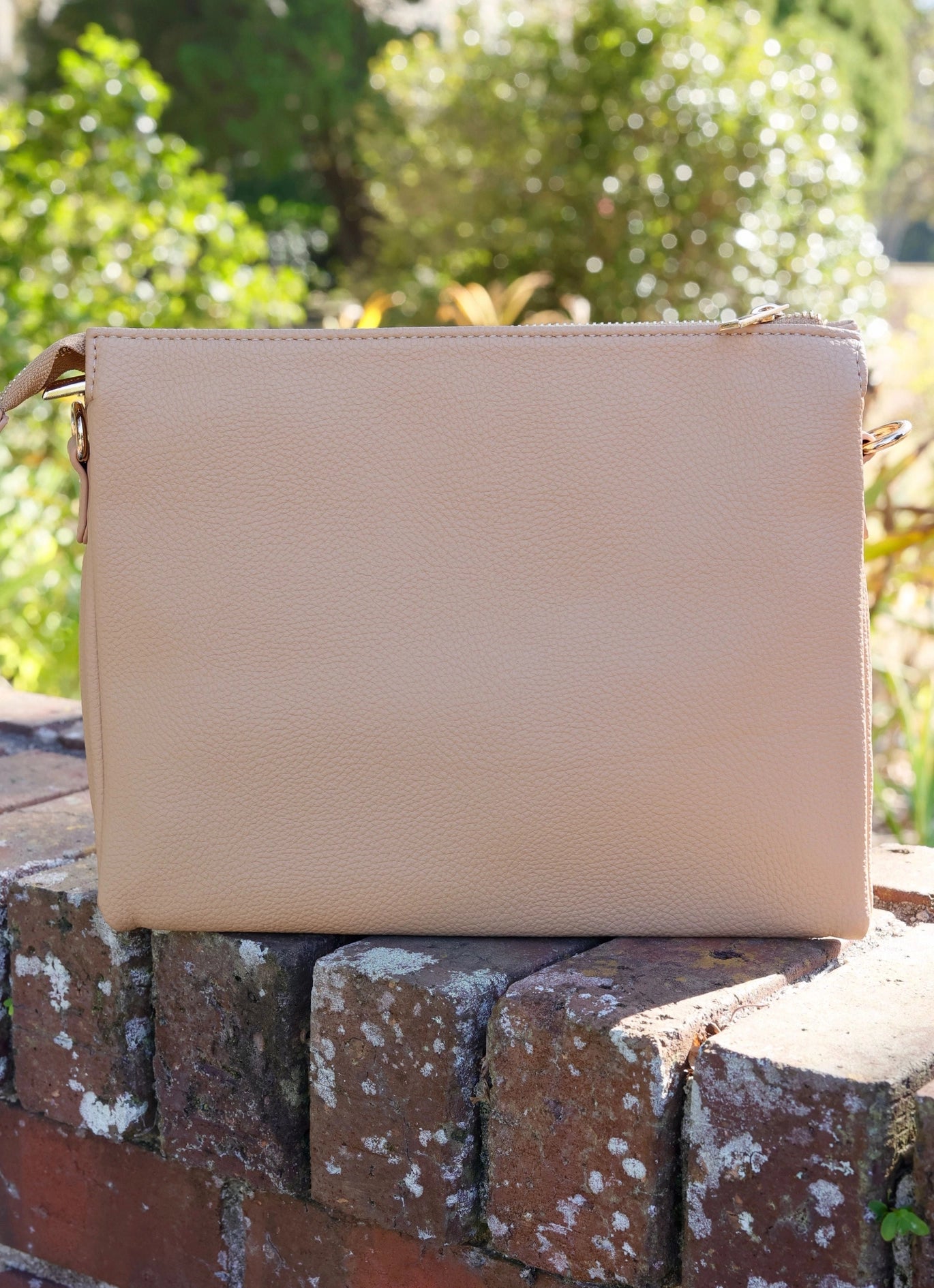 Caroline Hill Ariana Crossbody Tan