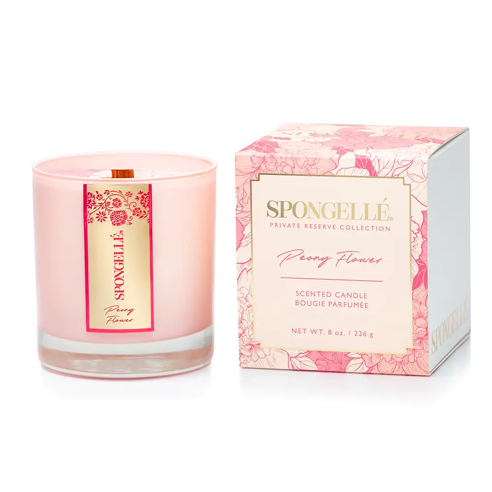 Spongelle' Peony Flower Private Reserve Candle