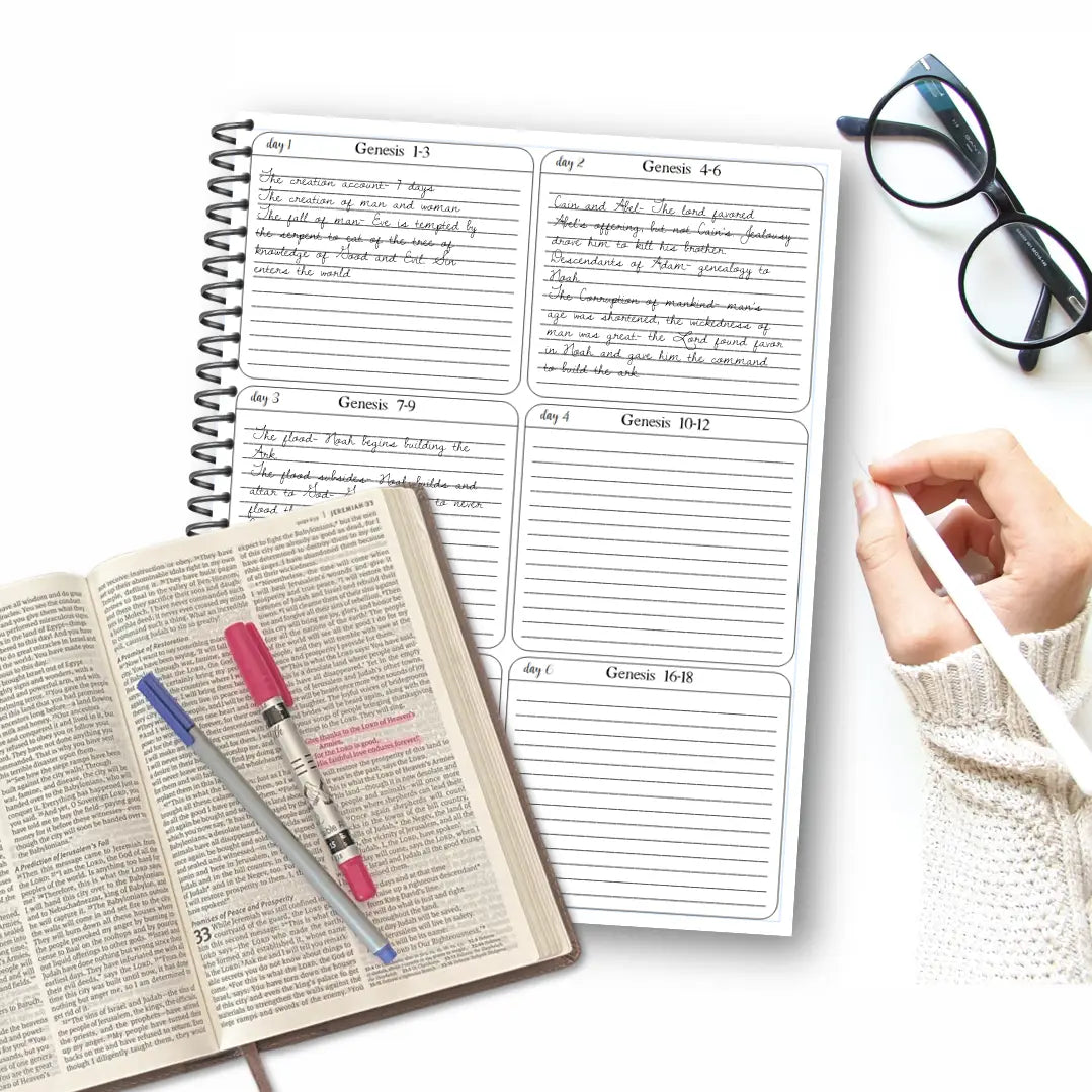 One Year Bible Reading Guide- Bless the Lord