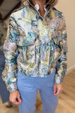 Renuar Tapestry Jacket Blue Combo