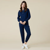 Softies Dreamtech  1/4 Zip Jogger Set Midnight