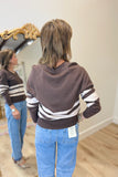 Another Love Raylee Sweater Hot Fudge