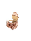 Athena Satin Bow Heel Blush