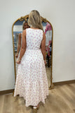 Soft Delicate Floral Maxi Dress