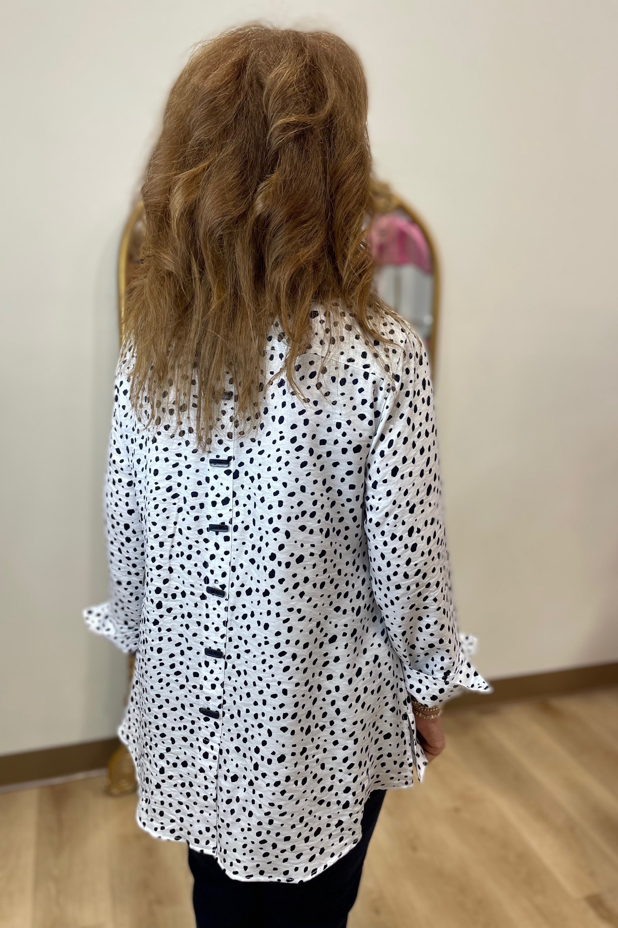 Multiples Button Front Shirt Midnight
