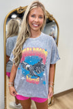 World Tour 1976 Graphic Tee Grey Denim