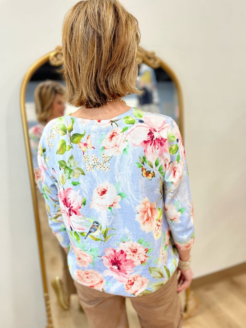 Renuar Bluebell Knit Sweater
