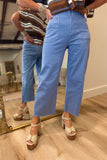 Renuar Woven Pant Ashley Blue