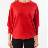 Kerisma Ryu Thin Sweater Top Scarlet
