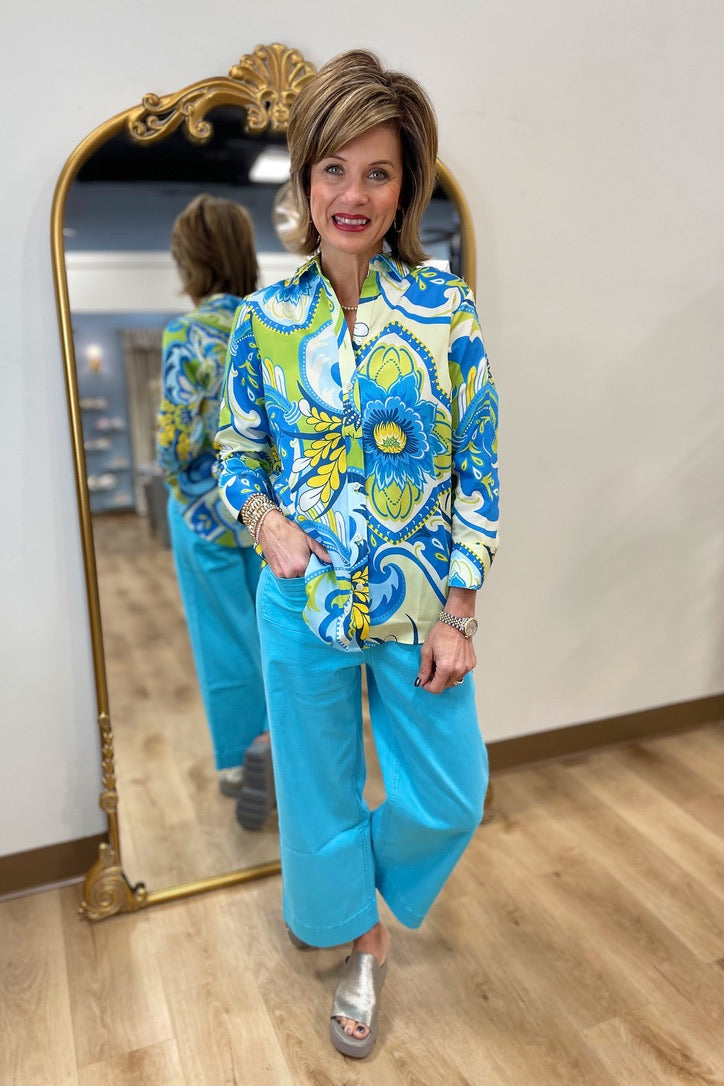 Foxcroft Margie Tropical Shirt