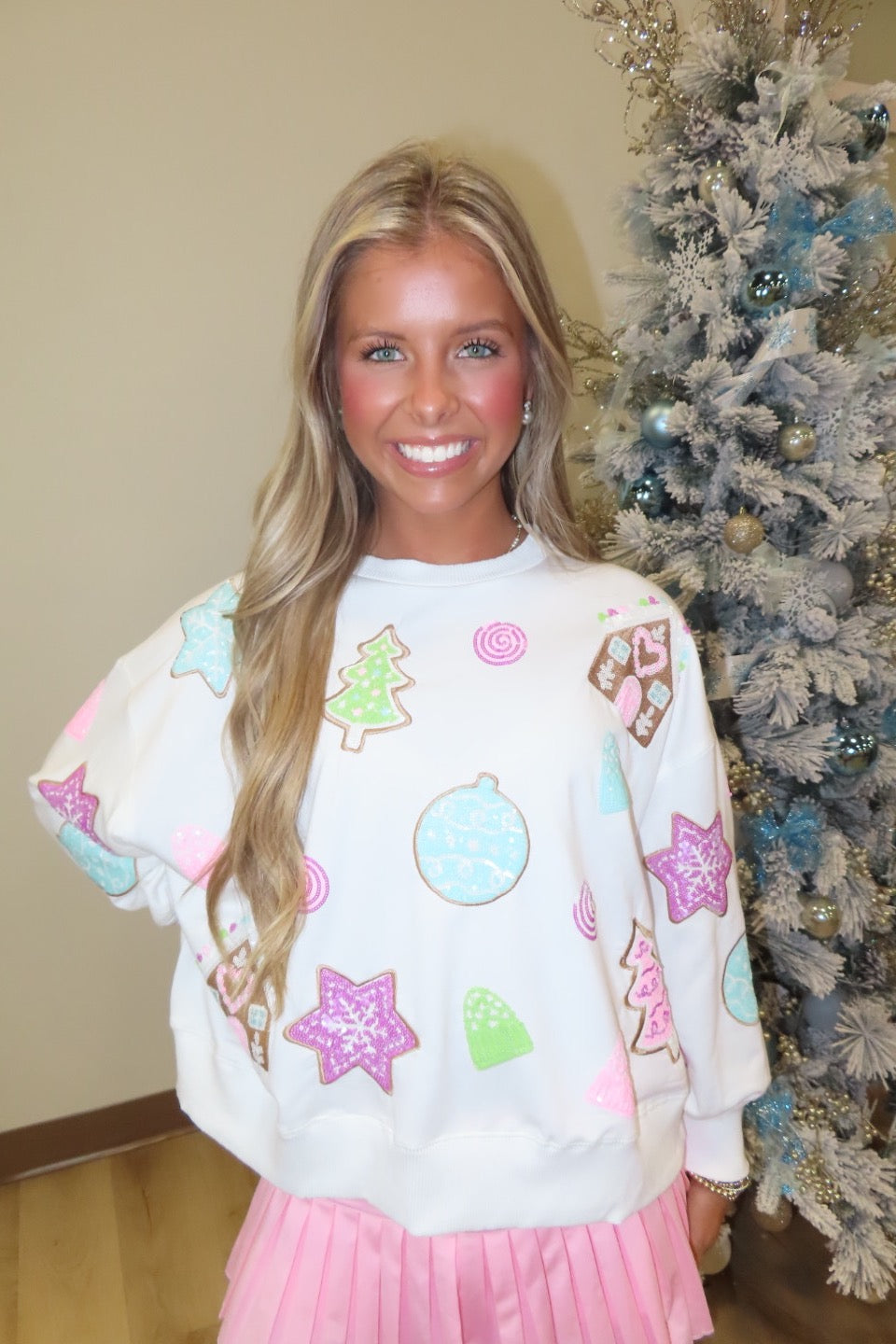 Mary Square Millie Sweatshirt GINGERBREAD