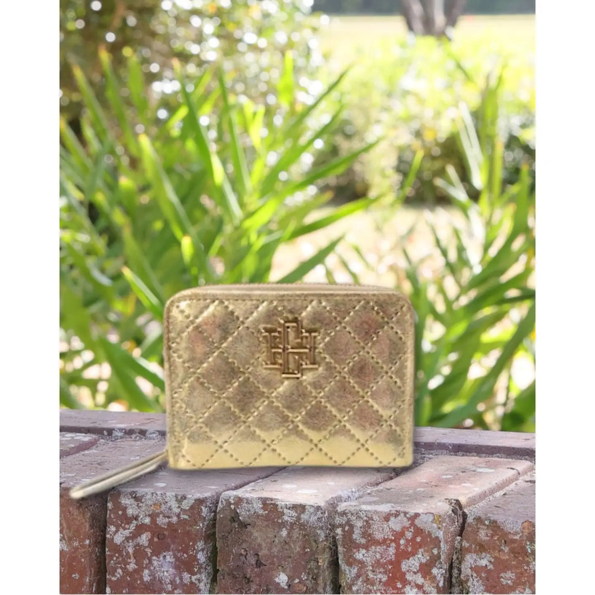 Caroline Hill Nadine Wallet Champagne Pop