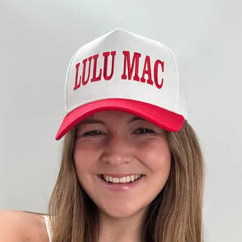 Lulu Mac Cap Red