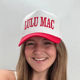 Lulu Mac Cap Red