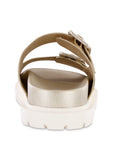 Mia Gen Double Buckle Sandal Gold