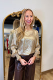 Special Date Blouse Gold