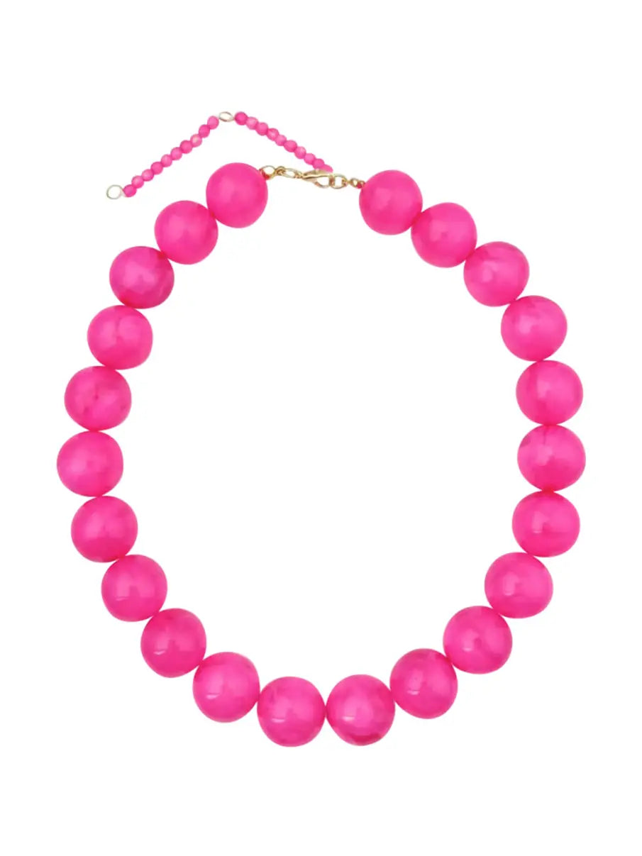 Kameron Chunky Beaded Necklace (various)