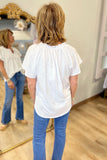 Dylan Jolie Blouse White