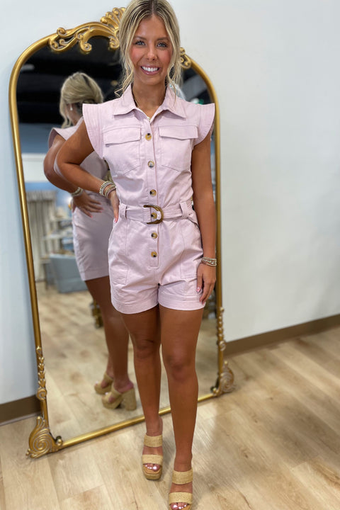 Karlie Romper Mauve
