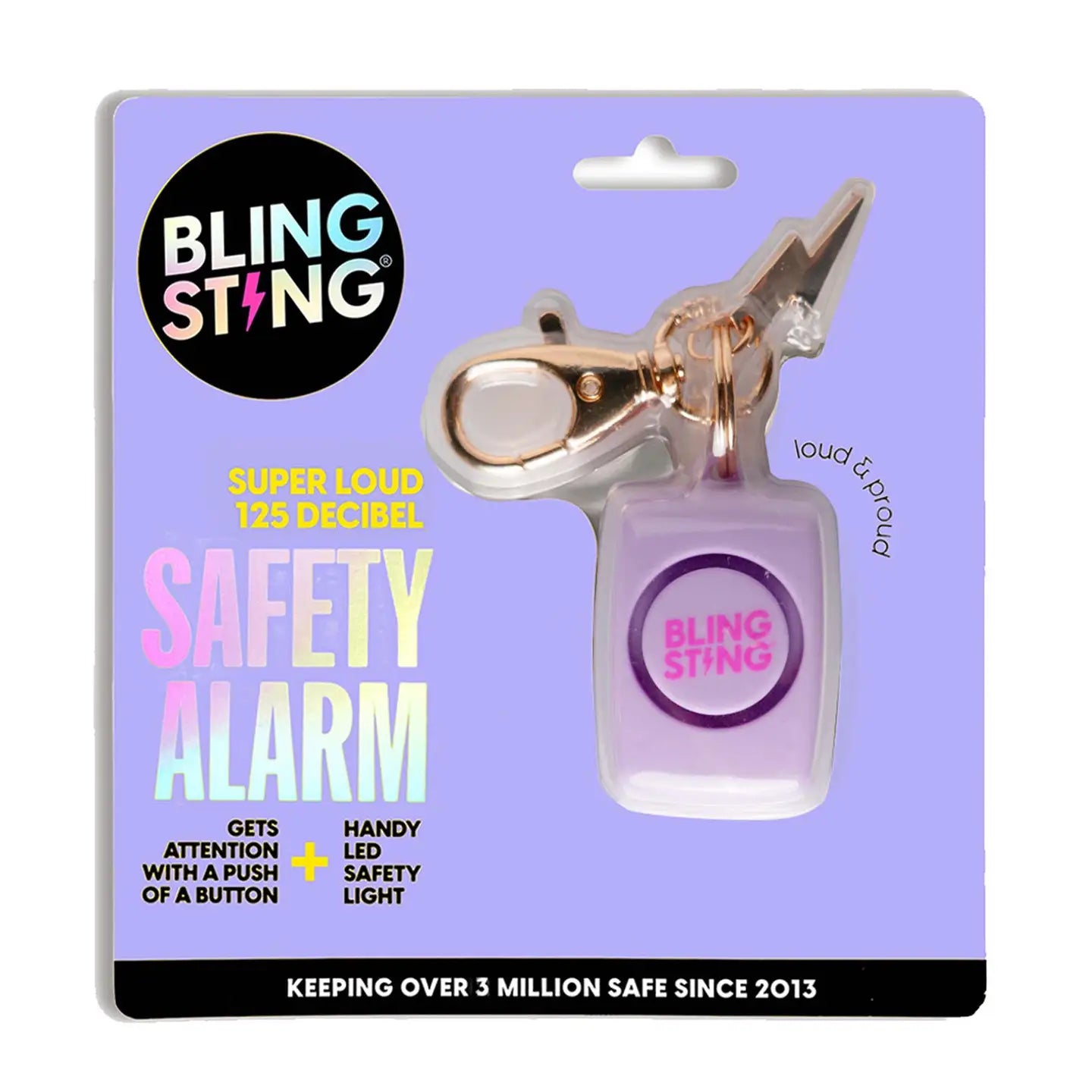 Mini Personal Alarm Lavender