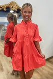 Belle Mini Dress Tomato