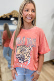 World Tour Stay Wild Graphic tee Orange