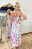 Aegean Garden Maxi Dress Multi