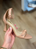 Emelie Dressy Bow Heel Nude