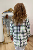 Multiples Button Front Hi Lo Top Multi
