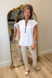 Dylan Talulah Top White