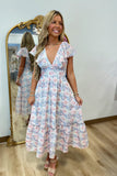 Dreamy Drift Floral Midi Dress