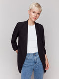 Charlie B Crepe Jacket Black