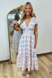 Dreamy Drift Floral Midi Dress