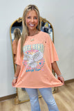 PUFF Free Bird World Tour Tee Peach