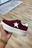 Vintage Havana Hunter 1 Maroon Sneaker