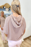 Urban Ribbed Hoodie Coco