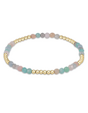 E Newton Blissful Pattern 2.5mm Bead Bracelet Hot Mess SS25