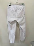 Slimsations Pull On Crop Pant White
