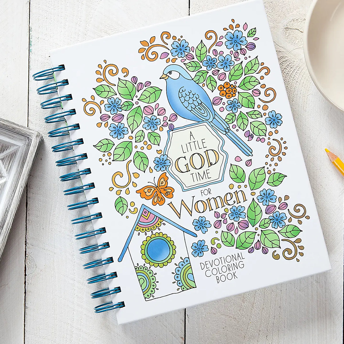 A Little God Time For Women Devotional Coloring Book