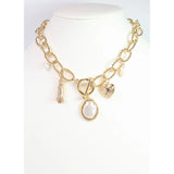 Nicky Charm Necklace Gol