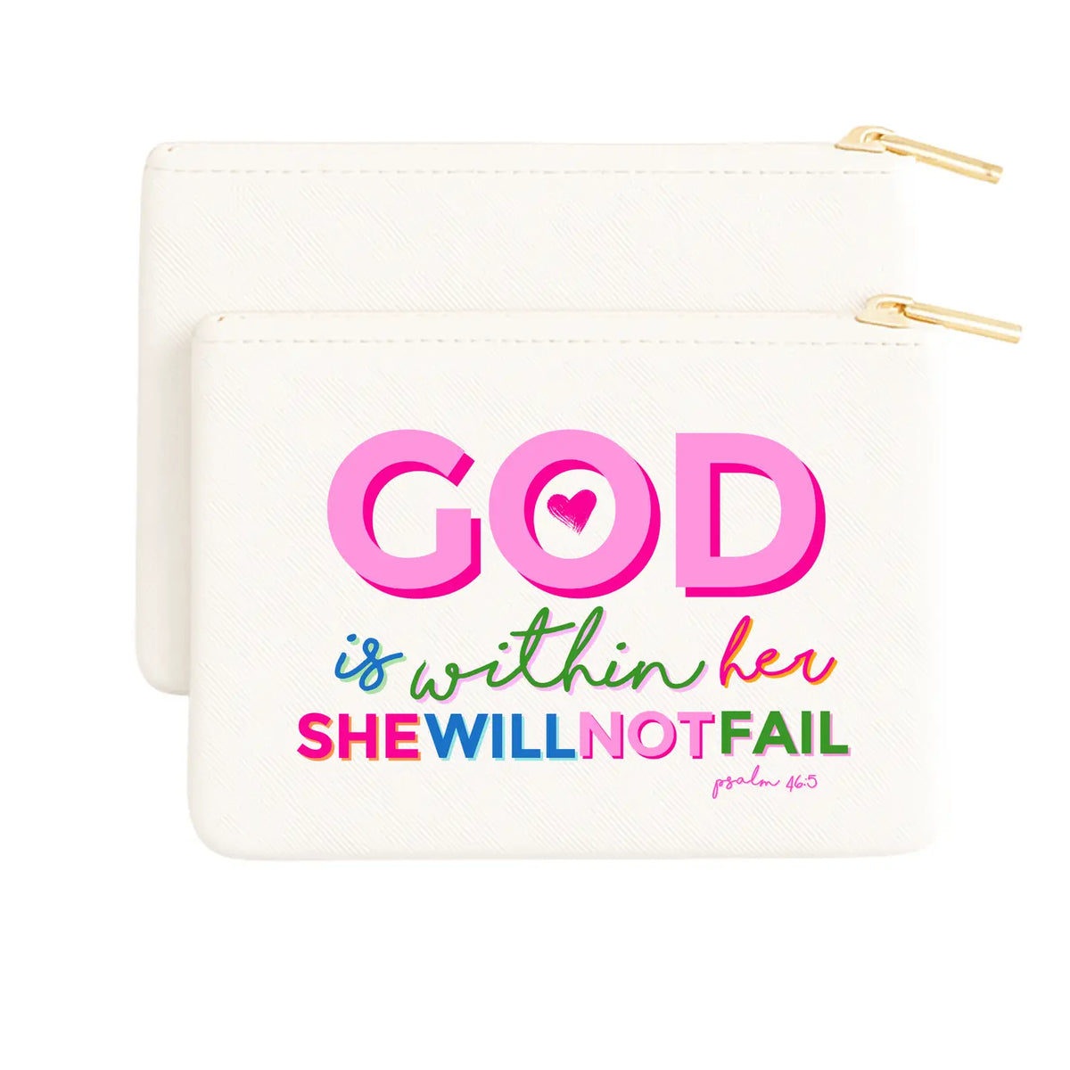 God Is Within Her Canvas Bag