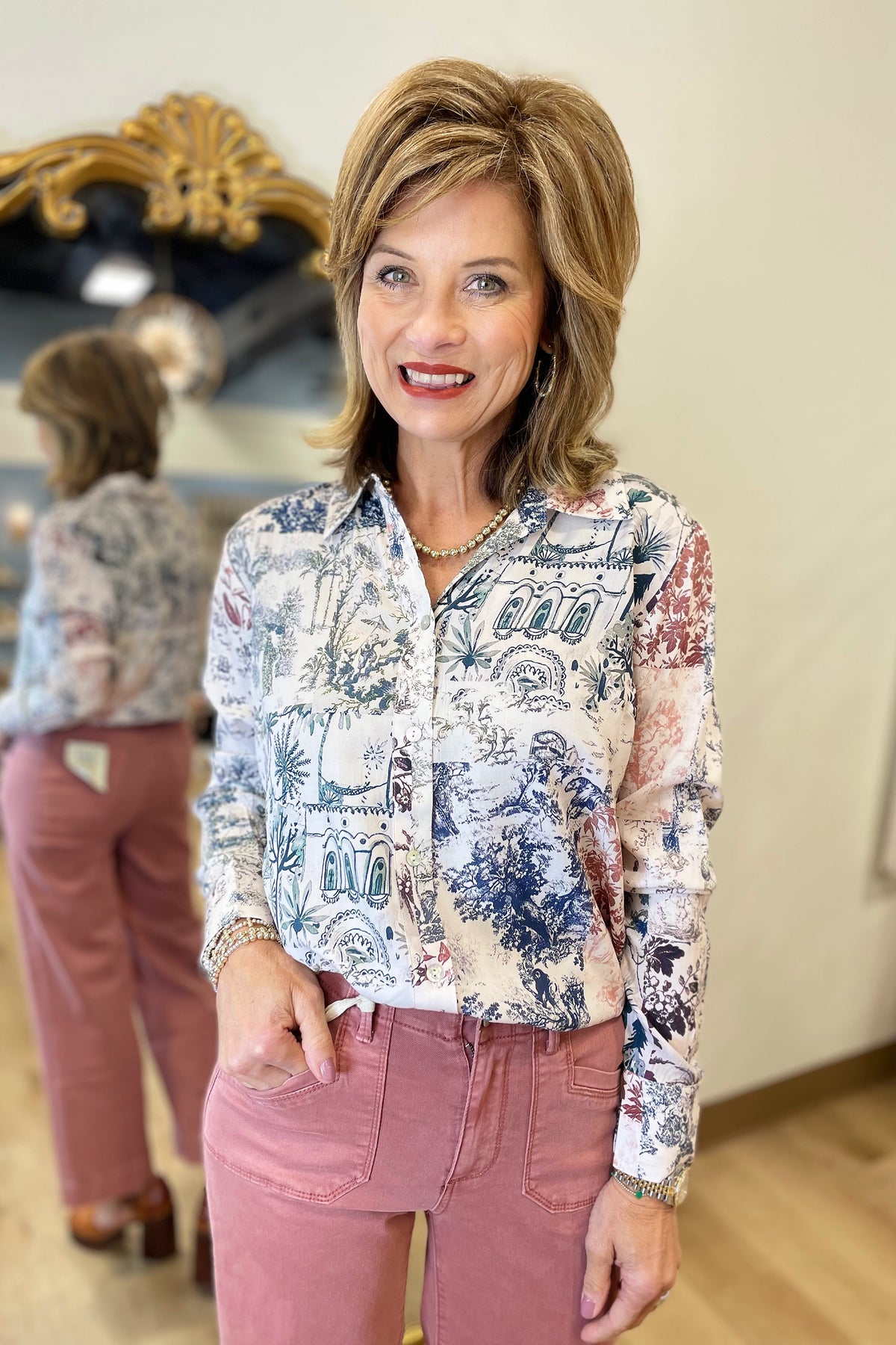 Charlie B LS Blouse Frame