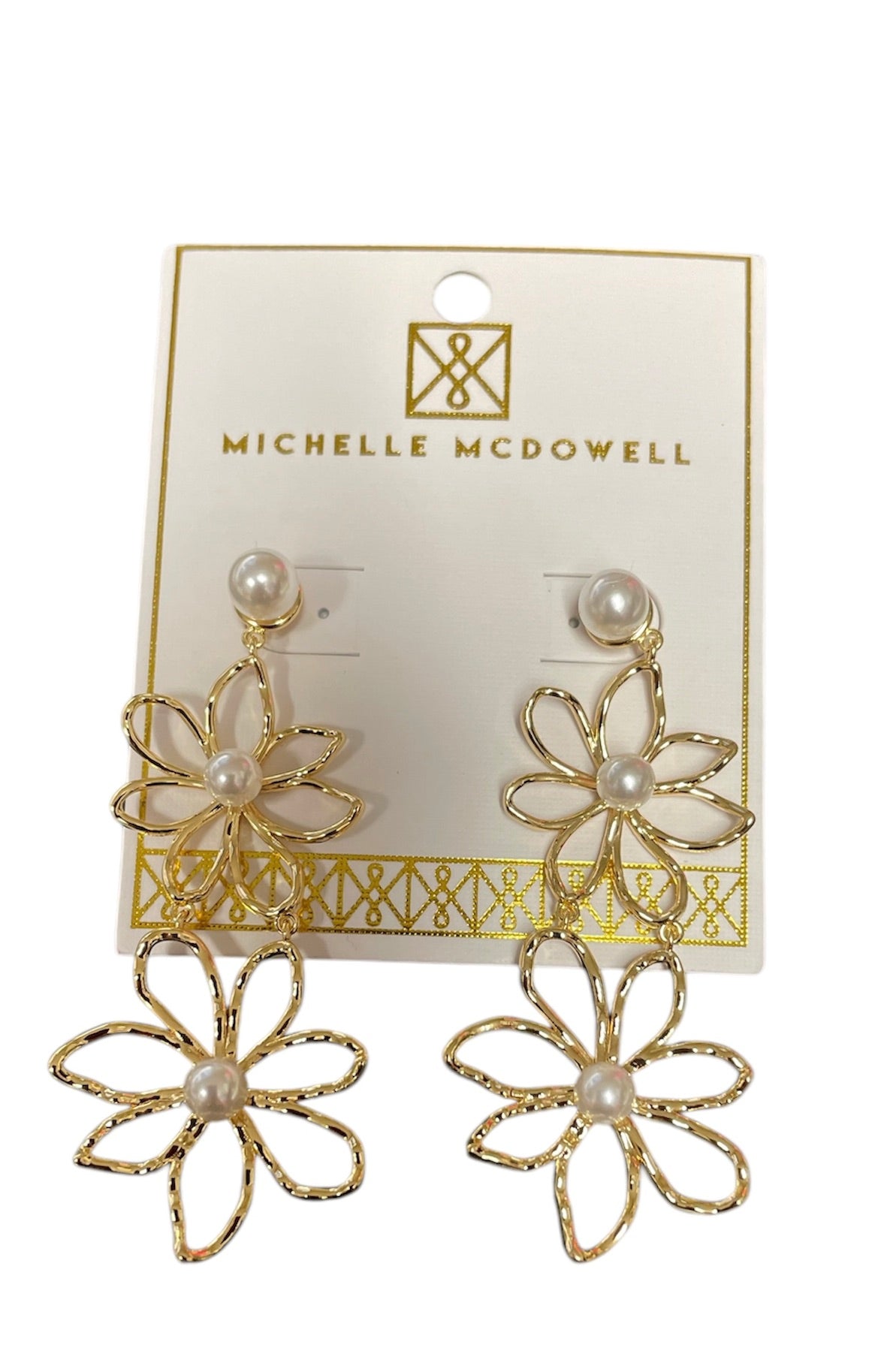 Michelle McDowell Payton Earrings Gold