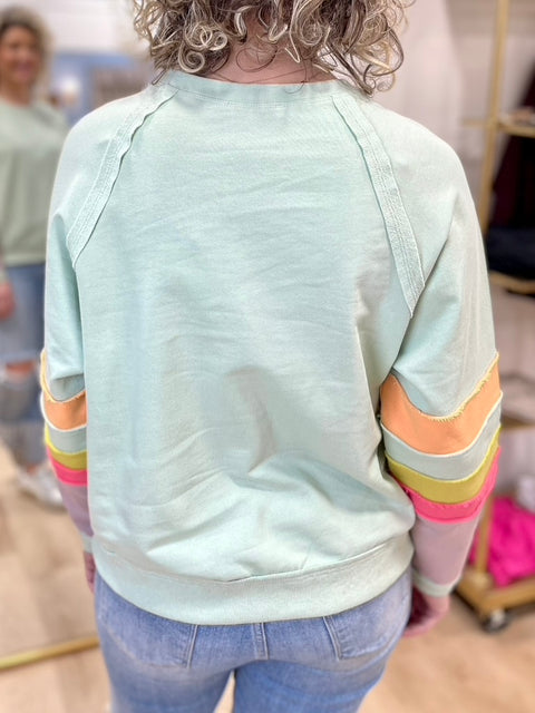 Spring Prelude Pullover Sage